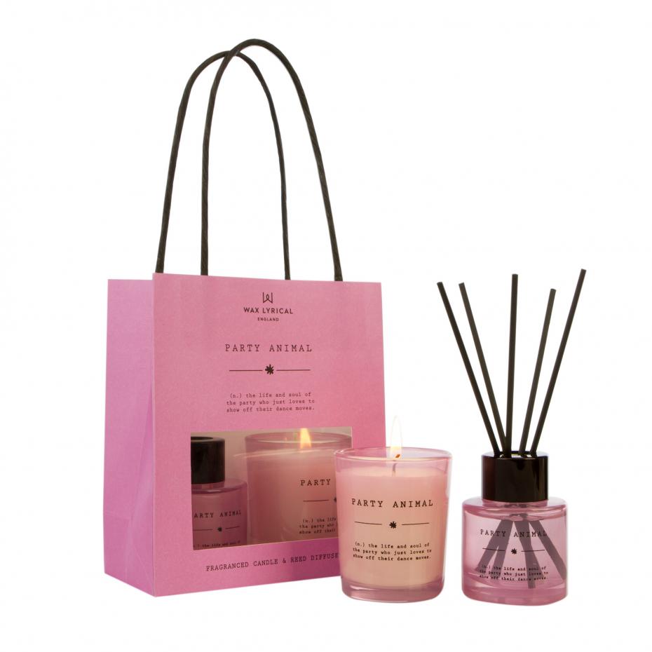 Dictionary by Wax Lyrical candles and diffusers in matching gift bags